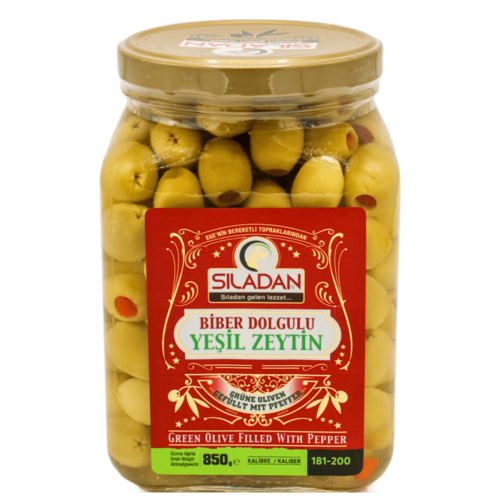 Gefüllte grüne Oliven - 850g (181 - 200)